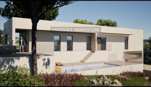 SE VENDE PARCELA CON PROYECTO BÁSICO DE UNA VIVIENDA  EN LLAGOSTERA